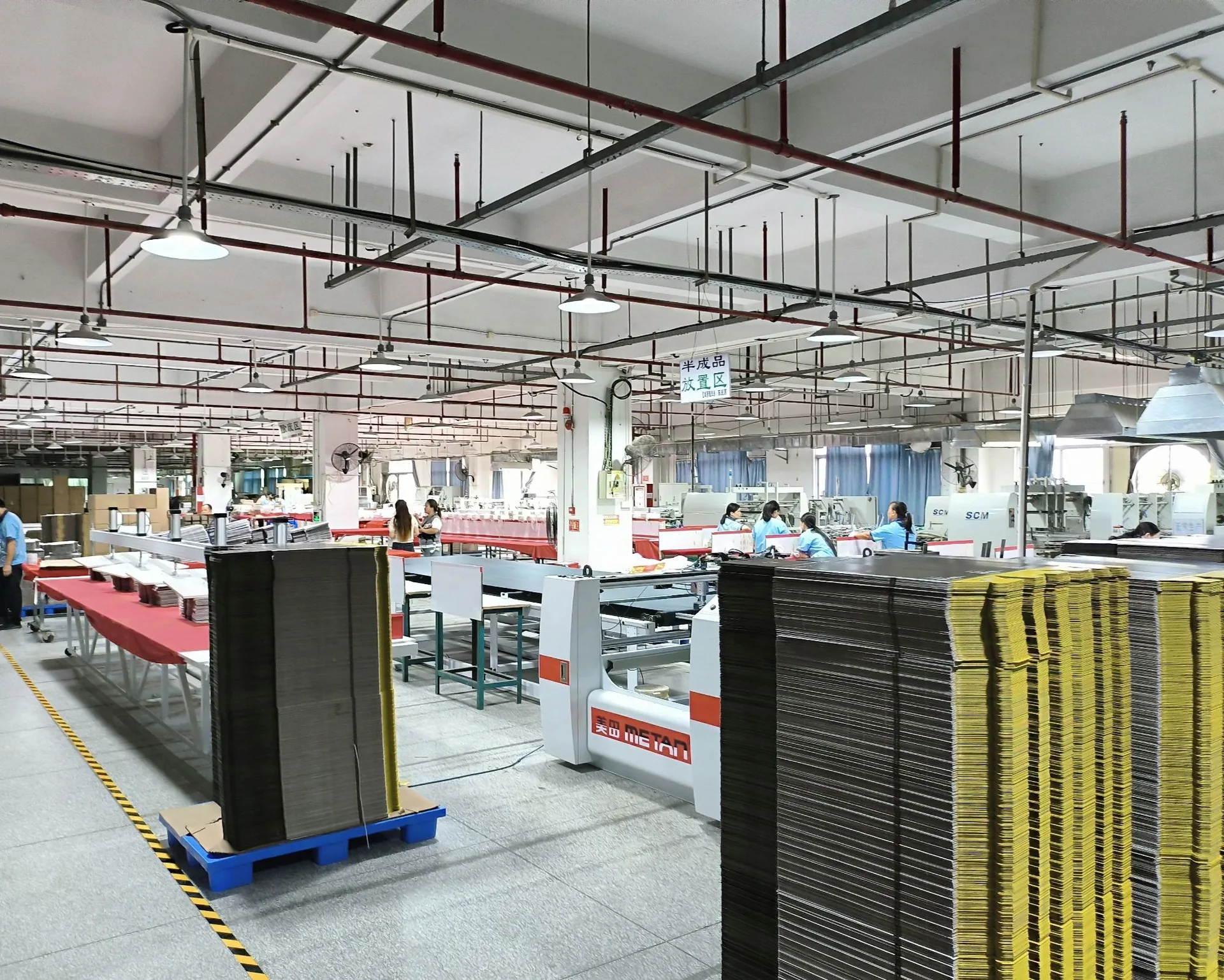 Zhengyang Printing workshop interior with Heidelberg Speedmaster CD102 5-color offset presses China printing factory