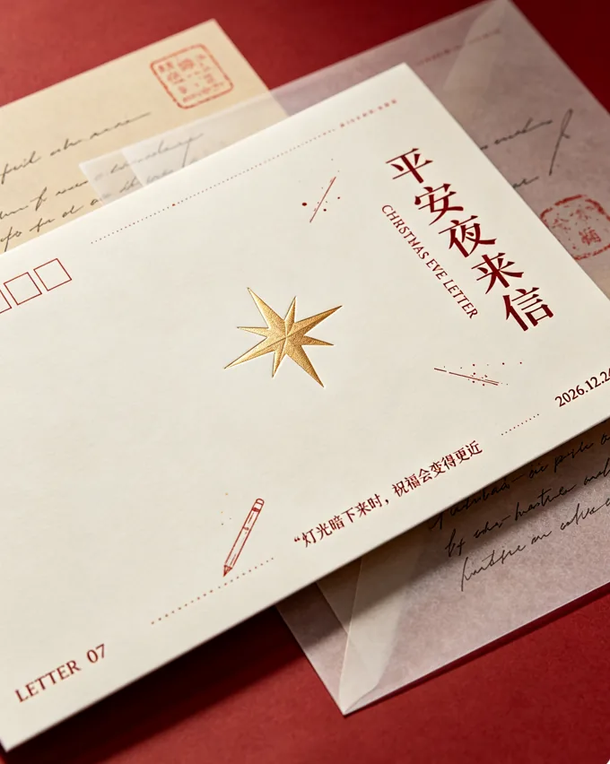 Greeting card closed state folded paper card front Zhengyang Printing Dongguan China