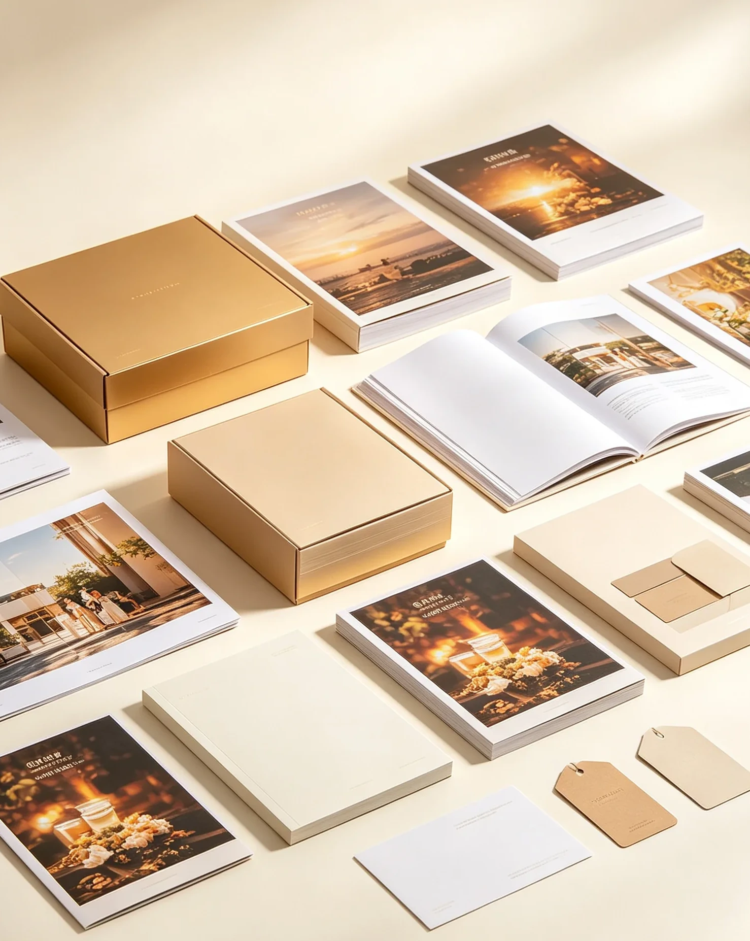 Coated art paper smooth surface color printing Dongguan printer premium color box catalog