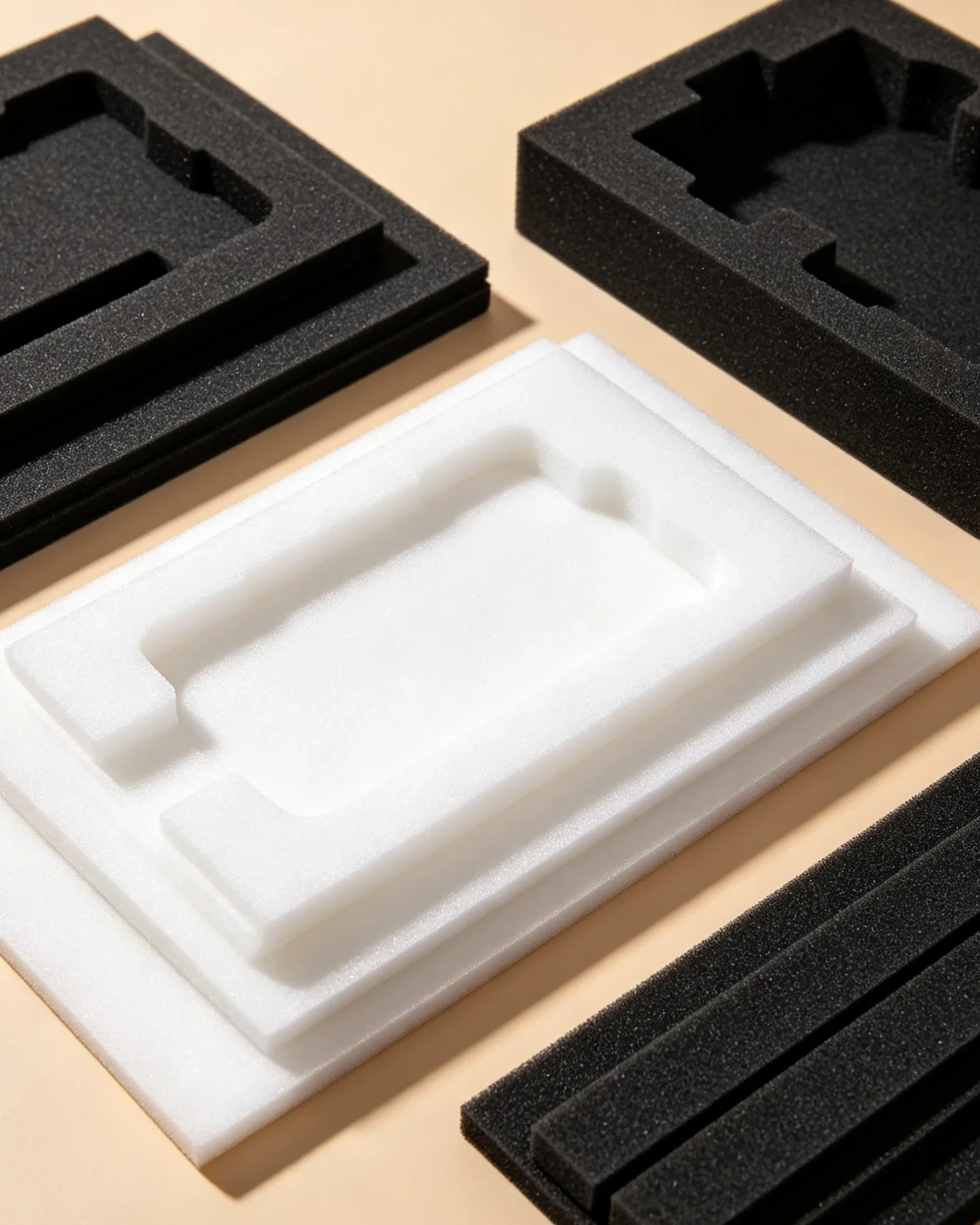 High density foam insert precise fit shockproof fixation Dongguan printer precision product lining
