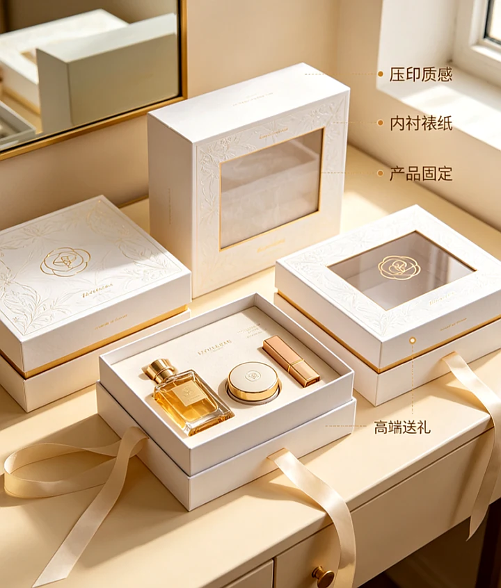 Top & bottom lid box showcase 1