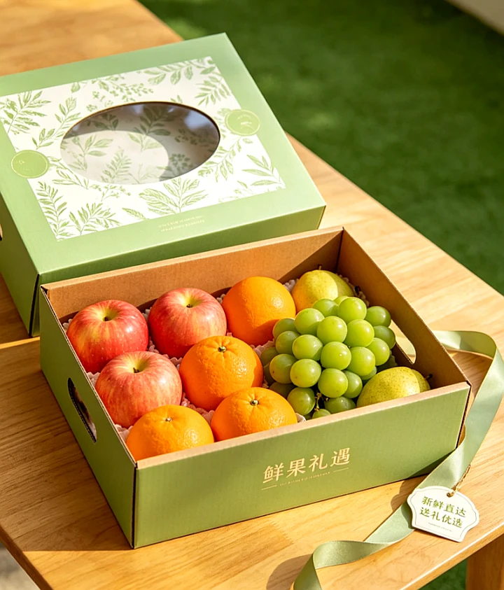 Top & bottom lid box showcase 3