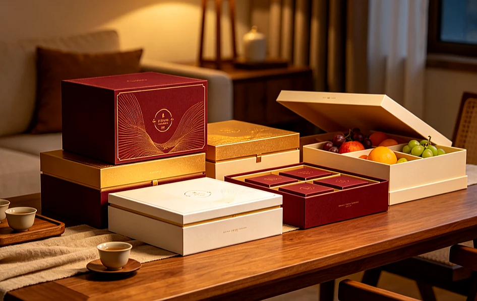 Luxury gift box packaging scene custom gift box Zhengyang Printing Dongguan